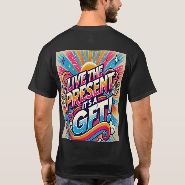 🌟 Gifted Living T-Shirt (Back)
