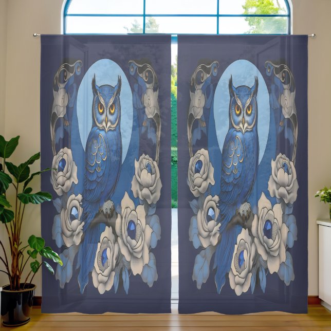 Giftess Sheer Curtains (Living Room)