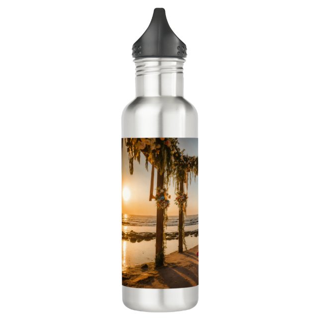#GiftforFitnessLoverWaterBottle Stainless Steel Water Bottle (Left)