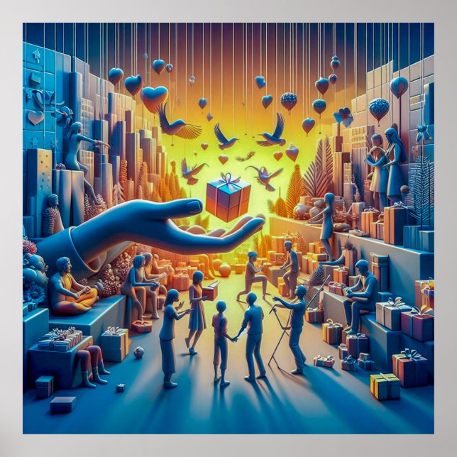 Gifts Aloft: The Flying Toolbox Poster (Front)