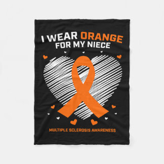 Gifts Apparel Clothing Niece Multiple Sclerosis Aw Fleece Blanket