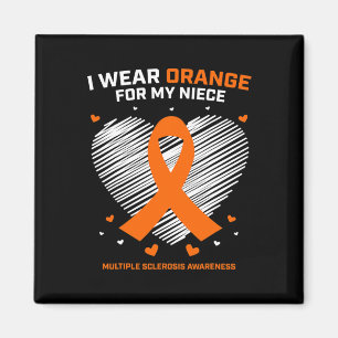 Gifts Apparel Clothing Niece Multiple Sclerosis Aw Magnet