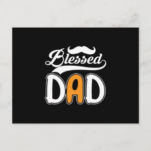 Gifts Dad Blessed Dad Postcard