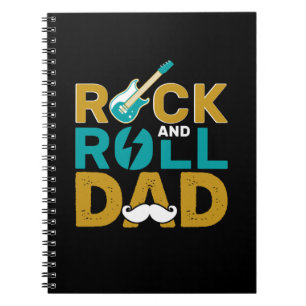Gifts Dad Rock And Roll Dad Notebook