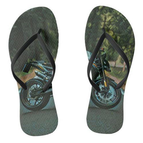 Gifts for a motorcycle rider flip flops