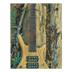 Gifts for a musician guitarist faux canvas print