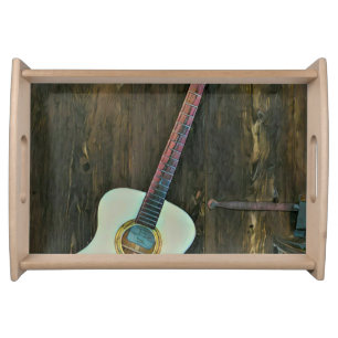 Gifts for a musician guitarist serving tray