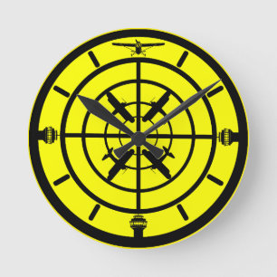 Gifts For Air Traffic Controller Round Clock