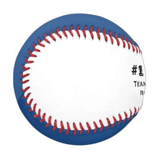 Gifts for Baseball Coaches 1 Coach in Blue Zazzle