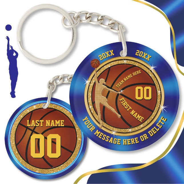 Gifts for Basketball Seniors, Girls, Basketball Keychain (Basketball Gifts for Girls. Senior night basketball gift ideas. Girls Basketball team gifts. Girls)