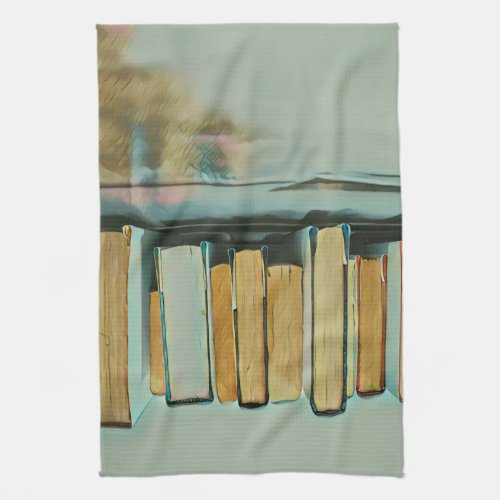 Gifts for book lovers kitchen towel