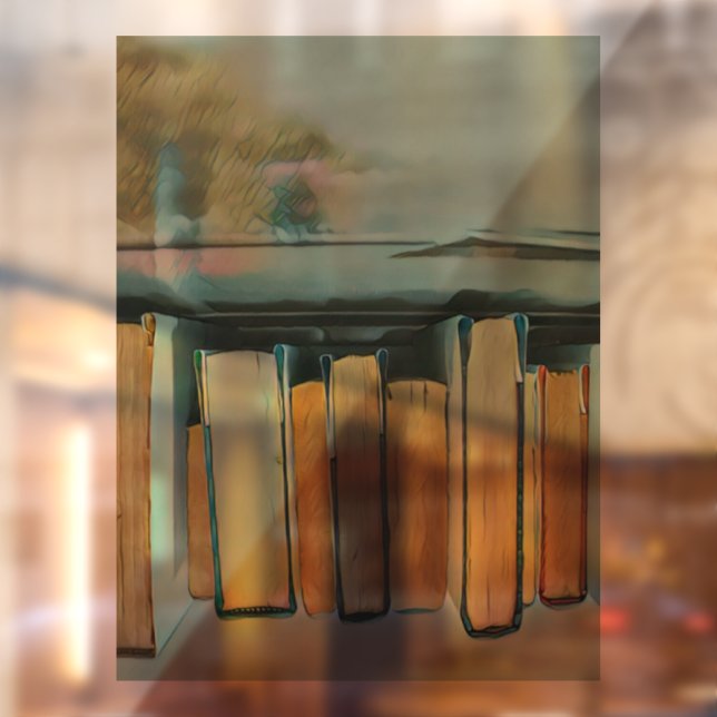 Gifts for book lovers window cling (Sheet 2)