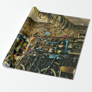 Gifts for cyclists 2022 wrapping paper
