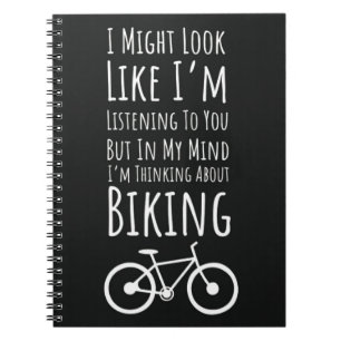 Gifts For Cyclists Cycling Biking Bike Bicycling Notebook