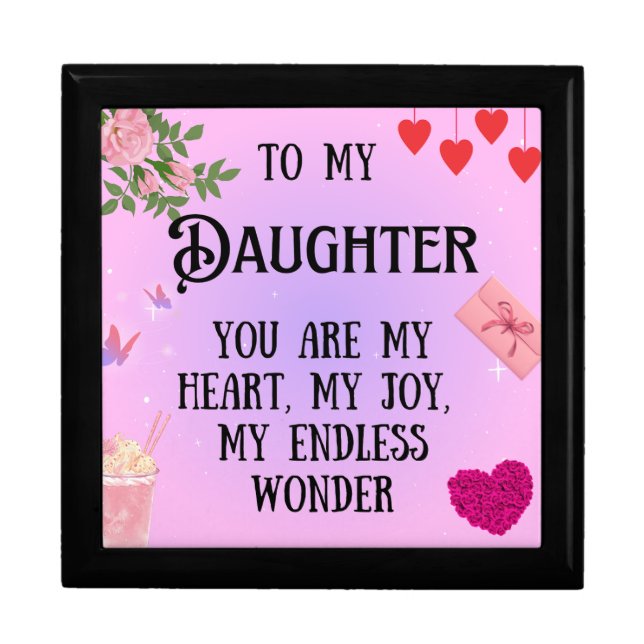 Gifts for daughters gift box (Front)