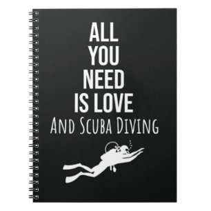 Gifts For Divers Scuba Diving Snorkeling Sport Notebook