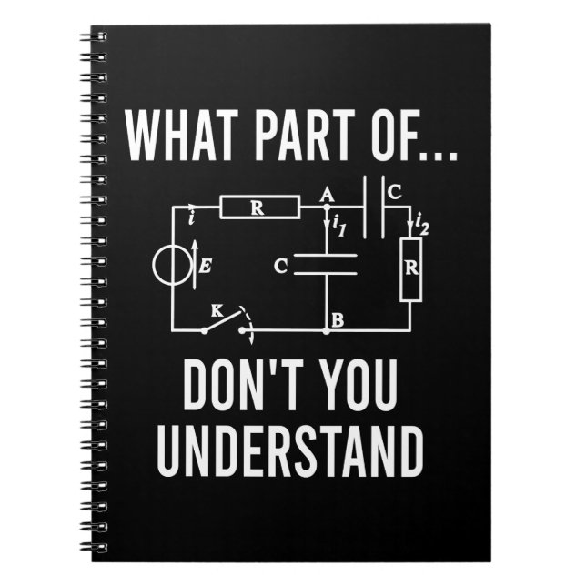 gifts for electrical engineer, gifts electricians  notebook (Front)