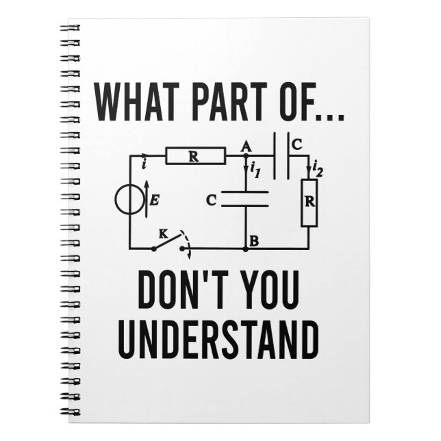 gifts for electrical engineer, gifts electricians  notebook (Front)