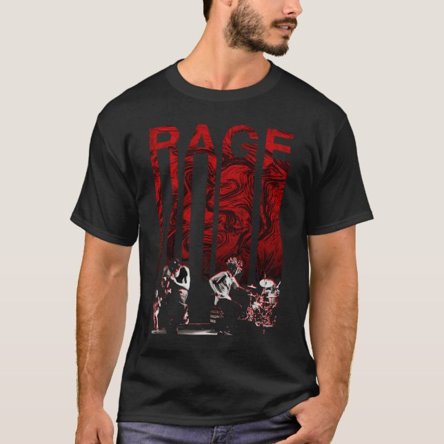 Gifts For Everyone Rage Against Rock Band The Mach T-Shirt (Front)