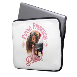 Gifts for gils who love to play the piano laptop sleeve