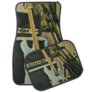 Gifts for guitar lovers car floor mat