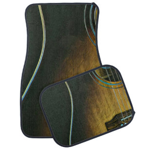Gifts for guitar lovers car floor mat
