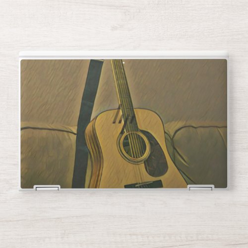 Gifts for guitarists HP laptop skin