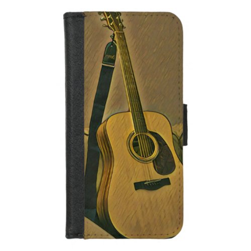 Gifts for guitarists iPhone 87 wallet case