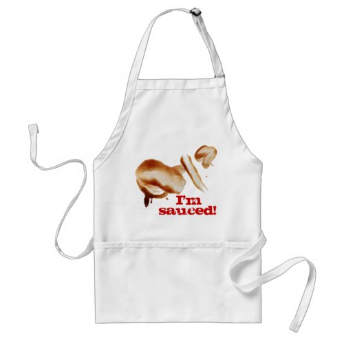Gifts for Guys_Im sauced custom BBQ apron