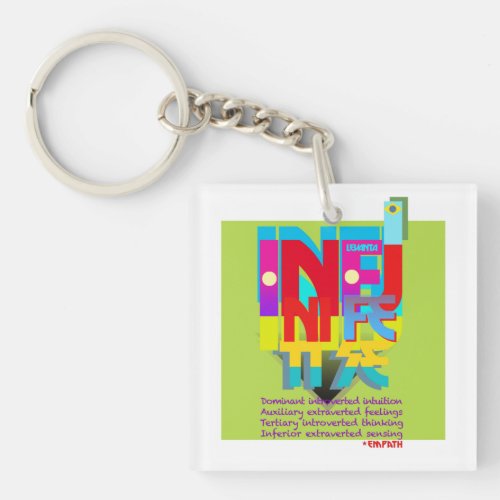 Gifts for INFJ personality type the empaths Keychain