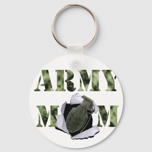 Gifts for many different kinds of moms keychain (Front)