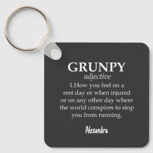 Gifts For Marathon Runners Male Women Running Keychain