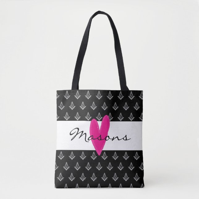 Gifts for Masonic Ladies Tote Bag (Front)
