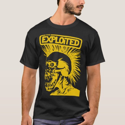 Gifts For Men Exploited Band Gift For Music Fans T_Shirt