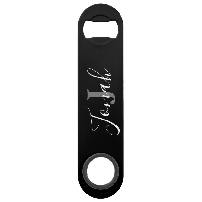 Gifts for Men Personalized Speed Bottle Opener (Front)