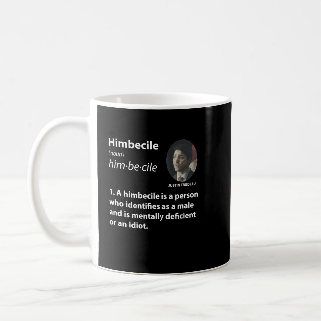 Gifts For Men Prime Justin Minister Trudeau Graphi Coffee Mug (Left)
