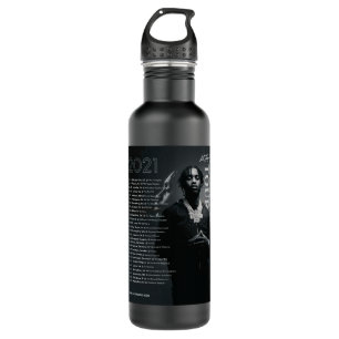 Gifts For Men Rapper Lil Tjay Hiphop Awesome For M Stainless Steel Water Bottle