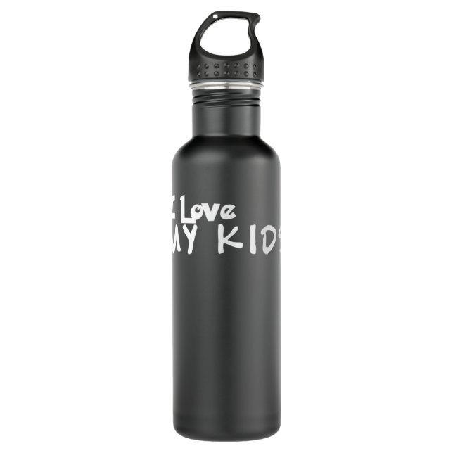 Gifts For Men Who Have Everything Under $20 I Love Stainless Steel Water Bottle (Front)