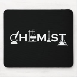 gifts for mens and womens chemist mouse pad