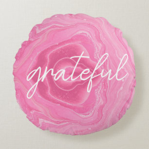 Gifts for Mom, Best Mom Ever Grateful Round Pillow