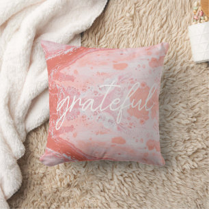 Gifts for Mom, Best Mom Ever Grateful Throw Pillow
