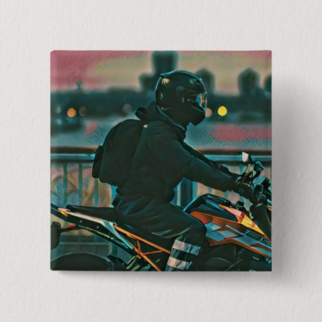 Gifts for motorcyclists button (Front)
