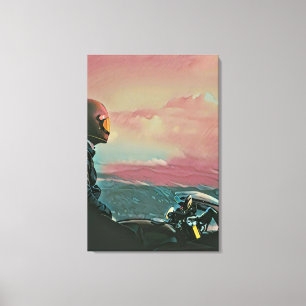 Gifts for motorcyclists canvas print