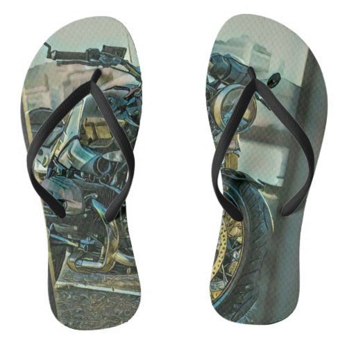 Gifts for motorcyclists flip flops