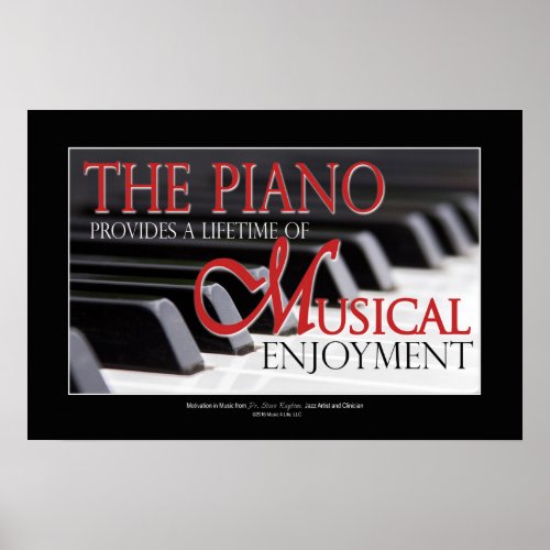 Gifts for Piano Students _ Piano Poster