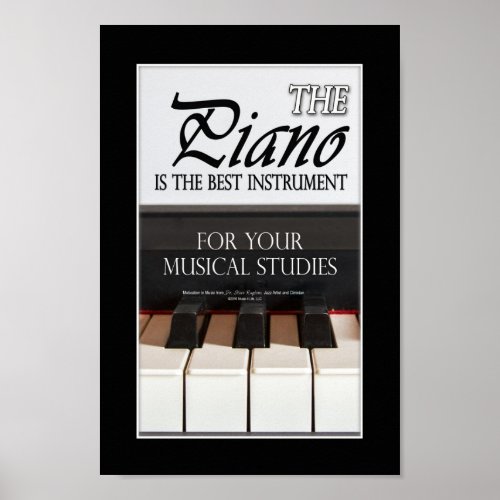 Gifts for Piano Students _ Piano Poster