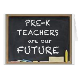 GIFTS FOR PRE-K TEACHERS CARDS