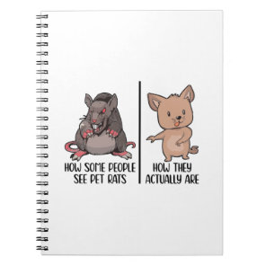 Gifts for rat lovers | Rats Pets Rodents Animals Notebook