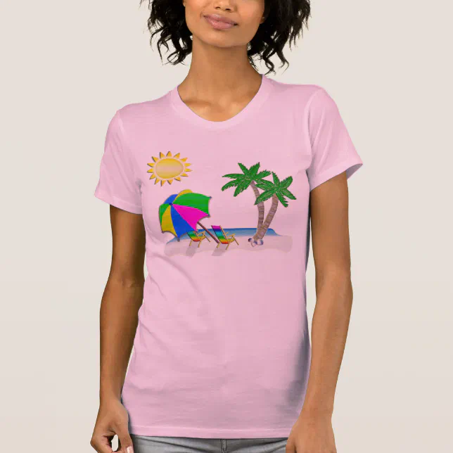 Gifts for Snowbirds, Beach T Shirts for Women | Zazzle