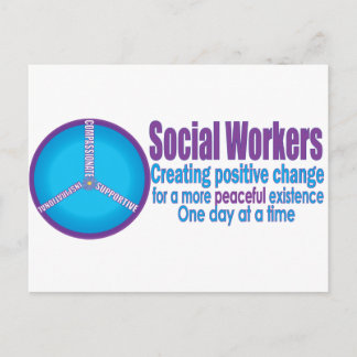 Gifts for Social Workers Postcard